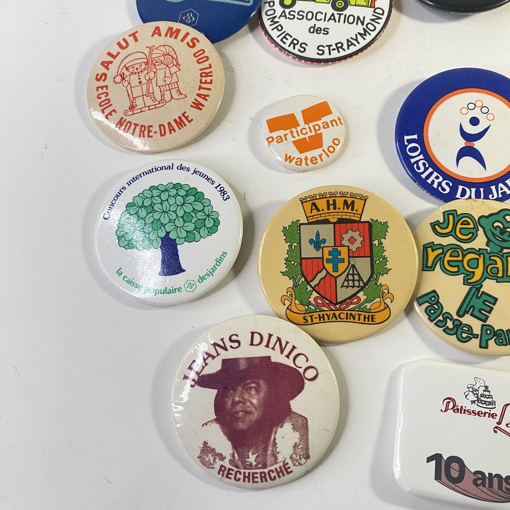 Vintage Button Pin Collection Lot - Picture 4 of 9